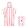 Dock & Bay Adult Beach Poncho - Hooded Towel with Deep Pockets - for Beach & Pool - Super Absorbent, Quick Dry - Cabana - Malibu Pink, Large (105x80cm, 41x31) view 2