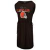 G-III Sports Women's Brown Cleveland Browns G.O.A.T. Swimsuit Cover-Up view 2