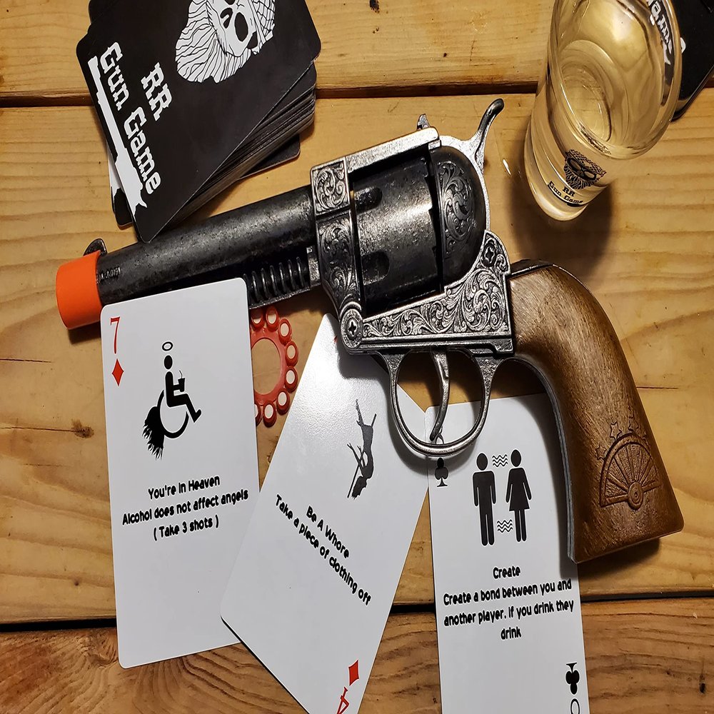 Russian Roulette Drinking Game (Classic Edition)