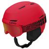 Giro Spur Combo Pack Toddler Ski Helmet - Snowboarding Helmet with Matching Goggles for Kids, Boys, and Girls - Matte Bright Red XS (48.5-52cm) view 1