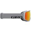Giro Adult and Youth Balance II Ski and Snowboard Goggles - Grey Wordmark Strap with Vivid Ember Lens view 4