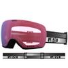 Giro Article II Adult Snow Goggle - Black/White Flow Strap with Vivid Ember/Infrared Lenses view 3