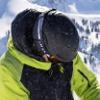 Giro Article II Adult Snow Goggle - Black/White Flow Strap with Vivid Ember/Infrared Lenses view 4