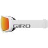 Giro Adult and Youth Balance II Ski and Snowboard Goggles - White Wordmark Strap with Vivid Ember Lens view 2