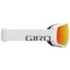 Giro Adult and Youth Balance II Ski and Snowboard Goggles - White Wordmark Strap with Vivid Ember Lens view 4