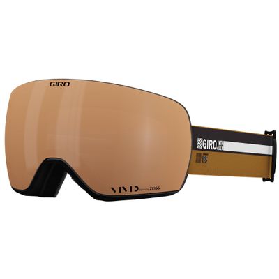 Giro Article II Adult Snow Goggle - Camp Tan Cassette Strap with VIVID Copper/VIVID Infrared Lenses