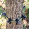 Saddle Hunting Ring of Steps Platform from Bullman Outdoors. 6 Platform Steps, 1 HD Ratchet Strap with Black Rubber Handle. view 1