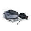 PICNIC TIME NCAA Virginia Tech Hokies Vulcan Portable Propane Grill & Cooler Tote, Portable Tabletop Gas Grill (Black with Gray Accents) view 4