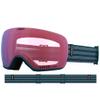 Giro Article II Adult Snow Goggle - Harbor Blue Sequence Strap with VIVID Smoke/VIVID Infrared Lenses view 3