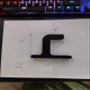 3D Printed Gun Hook view 2