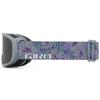Giro Women's and Youth Moxie Ski and Snowboard Goggles - Grey Botanical Strap with Ultra Black/Yellow Lenses view 2