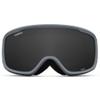 Giro Women's and Youth Moxie Ski and Snowboard Goggles - Grey Botanical Strap with Ultra Black/Yellow Lenses view 3