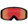 Giro Index 2.0 Adult Snow Goggle - Red Flow Strap with VIVID Ember Lens view 3