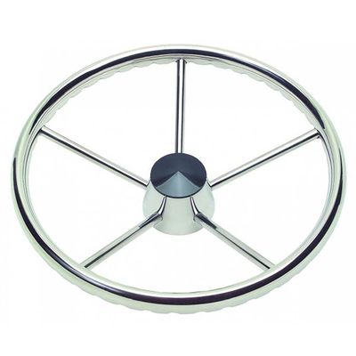 Schmitt & Ongaro 170 Finger Grip Destroyer 5-Spoke 15.5" Stainless Steel Cap 3/4" Tapered Shaft w/Knob
