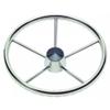 Schmitt & Ongaro 170 Finger Grip Destroyer 5-Spoke 15.5" Stainless Steel Cap 3/4" Tapered Shaft w/Knob view 1