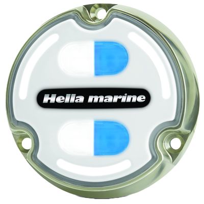 HELLA Marine 16147101 A2 Navigation Light - Blue/White, Bronze, White Lens, Single