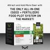 All-in-One Food Plot Seed + Fertilizer for Deer - 1/4 Acre Coverage - Perennial Blend - Protein and Micronutrients for Wildlife - Clovers and Chicory - Illusion Systems (Easy Greens) view 2