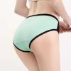 3 pcs/Pack M~5XL Plus Size high Waist Briefs Hip Lifting Abdominal Cotton Underpants Solid Breathable Summer Female Underpants (Color : Black, Size : Medium) view 3