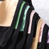 3 pcs/Pack M~5XL Plus Size high Waist Briefs Hip Lifting Abdominal Cotton Underpants Solid Breathable Summer Female Underpants (Color : Black, Size : Medium) view 4