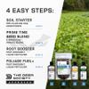 All-in-One Food Plot Seed + Fertilizer for Deer - 1/4 Acre Coverage - Annual Blend - Protein and Micronutrients for Wildlife - 6 Brassica Varieties - Illusion Systems (Prime Time) view 3
