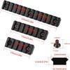 GOTICAL- 5 Products Combo KeyMod 45 Degree Offset Picatinny Rail Mount with KeyMod Modular, 7 Slots Key mod Rail and 5 Slots Aluminum Key mod Rail 13 Slots Key mod Swivel Mount(Combo of 5) view 4