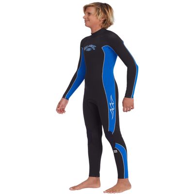 BILLABONG Boys 3/2mm Absolute Back Zip Fullsuit - Harbor | 12