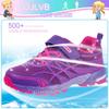 Girls Sneakers, Kids Tennis Running Shoes, Athletic Walking Gym Trail Shoe Purple 11 view 3