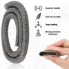 Lounsweer 5 Pcs Bilge Pump Plumbing Kit Including Electric 12v Boat Bilge Water Pump PVC 2 Hose Clamps ThruHull Fitting, 1-1/8-inch(1100gph,Grey) view 4