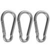 Cable Machine Accessories for Home Gym, 3.8 Inch Heavy Duty Steel Carabiner Clip, LAT Pull Down Attachments, Cable Attachments, Snap Hook view 1