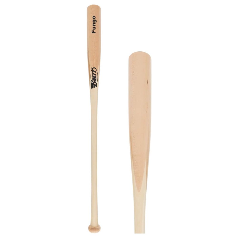 Brett Bros. 34" Maple Wood Fungo Baseball Bat: BBIFUNGO Natural