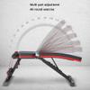 NJCORE Adjustable Weight Bench Foldable Workout Benches for Home Gym Dumbbell Exercise Bench with Elastic Ropes view 4