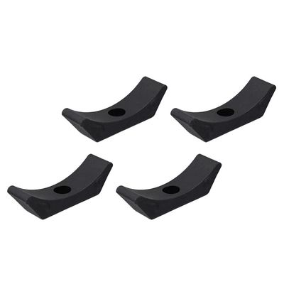 VICASKY 4pcs Dumbbell Saddles -wear Plastic Dumbbell Cradles Fitness Equipment Storage Rack Stable Weight Lifting Stand for Home Gym Efficient Organizer