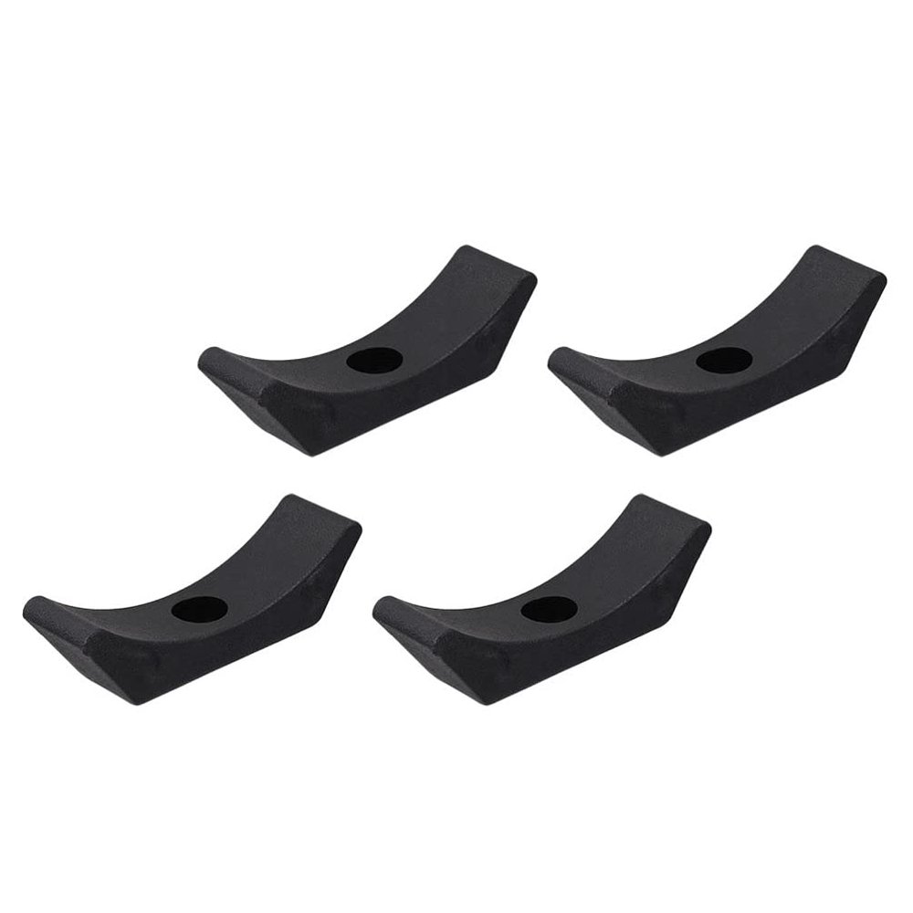 VICASKY 4pcs Dumbbell Saddles -wear Plastic Dumbbell Cradles Fitness Equipment Storage Rack Stable Weight Lifting Stand for Home Gym Efficient Organizer