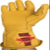 EPT Bull Ropes Bull Riding Glove Adult Right Hand Tan Deer Skin Size 9.0 RH view 1