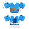REALIKE Kids Swim Vest for Toddler Floaties Swimming Aids with Shoulder Harness Arm Wings for Children/Infant/Baby,Sea Beach/Pool/Lake, Suitable for 28-70lbs Boys/Girls view 2
