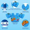 REALIKE Kids Swim Vest for Toddler Floaties Swimming Aids with Shoulder Harness Arm Wings for Children/Infant/Baby,Sea Beach/Pool/Lake, Suitable for 28-70lbs Boys/Girls view 4
