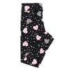 Lularoe Tween TW Valentines Space Hearts Zodiac Signs Big Dipper Constellations Black White Pink Stars Leggings fits Adult Sizes 00-0 3405-E view 1
