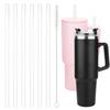 6pcs Straw Replacement for Stanley Cup Accessories, Reusable Straws for Stanley 40 oz 30 oz and Simple Modern Trek Tumbler with Handle, Bottle Straws with Cleaning Brush for Stanley 40oz Jug (12.2in) view 1