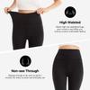 SINOPHANT High Waisted Leggings for Women - Full Length Capri Buttery Soft Yoga Pants for Workout Athletic(Capri Black,XXL) view 3