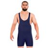ROAR Athletic Men's Wrestling Singlet Suit Bodywear Uniform (Simple Blue, Small) view 2