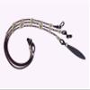 Chestnut/Burgundy/Maroon Raw Hide Hand Made Rope with Natural Knots Raw Hide Leather Horse Tack Hand-Braided Romal Romel Reins Hand Made Reins-8.5 Ft, 52' Romel view 3
