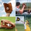 Softball and Baseball Glove Lace Kit - Mitt Leather Lacing Repair in Baseball Gloves - Deluxe Relacing - 2 Leather Laces (Yellow) view 4
