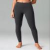 Colorfulkoala Women's Dreamlux High Waisted Workout Leggings 28" Inseam Full Length Yoga Pants (L, Dark Carbon) view 2