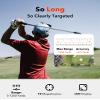 REDTIGER Golf Rangefinder with Slope Switch, 1200 Yards Range Finder Golfing, 7X Magnification, Flag Pole Locking Vibration, Rechargeable Range Finders with Magnet Stripe, GolfVue Series 1 view 3