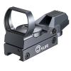 CVLIFE Reflex Sight, 1x22x33mm Red Green Dot Sight with 4 Adjustable Reticles for 20mm Picatinny Rail, Silver view 1