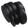 25Yard/50yard Black Nylon Webbing, Heavy Duty 0.78inch/0.98inch/1.18inch/1.25inch/1.49inch/1.96inch Nylon Straps, Flat Nylon Strapping for Indoor or Outdoor Gear, DIY Crafting, Repairing view 2