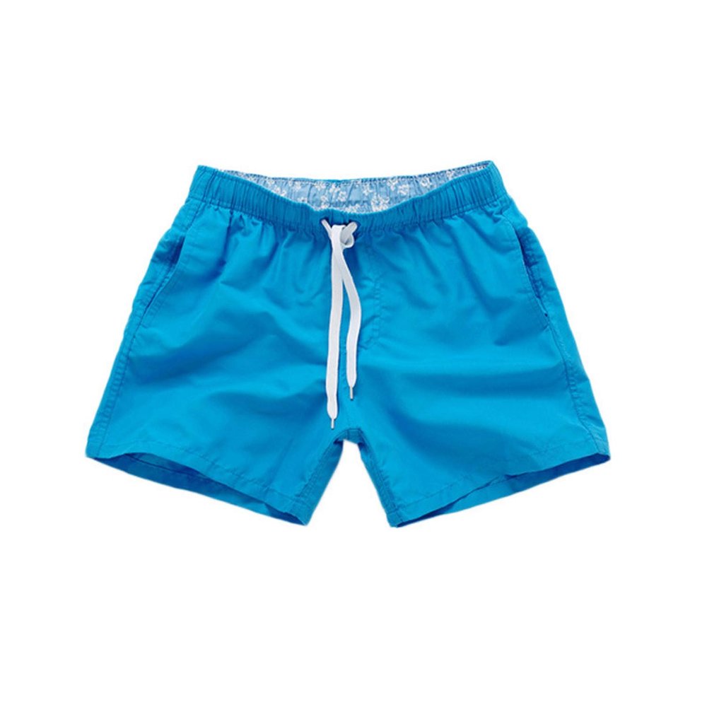 Summer 5 Inch Beach Shorts for Mens Swimsuit Classic Fashion Solid Color Swim Trunks Surfing Swimming Vacation Board Swimwear