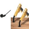 45 Degree Handgun Hanger, Pistol Accessories Concealed Storage Display Rack Solid Steel Gun Holder Universal Handgun Organizer for Safe Cabinetm, Works for Handguns .22 Cal and Larger (1 Pack) view 1