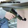 45 Degree Handgun Hanger, Pistol Accessories Concealed Storage Display Rack Solid Steel Gun Holder Universal Handgun Organizer for Safe Cabinetm, Works for Handguns .22 Cal and Larger (1 Pack) view 3