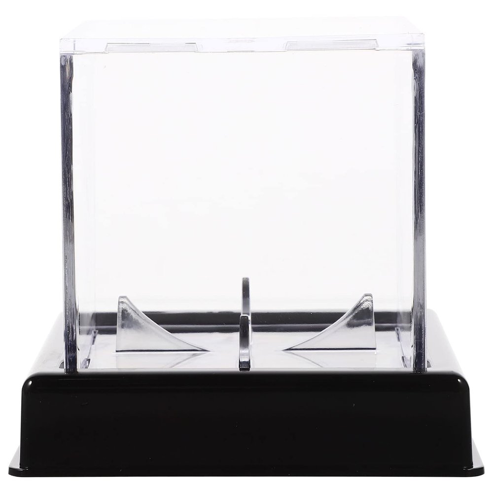 1 Set Box Baseball Storage Box Keepsake Display Boxes Small Display Case Baseball Case Accessory Display Case Transparent Holder